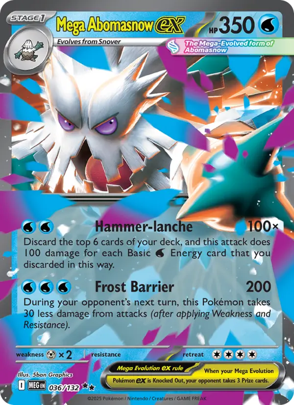 Mega Abomasnow ex