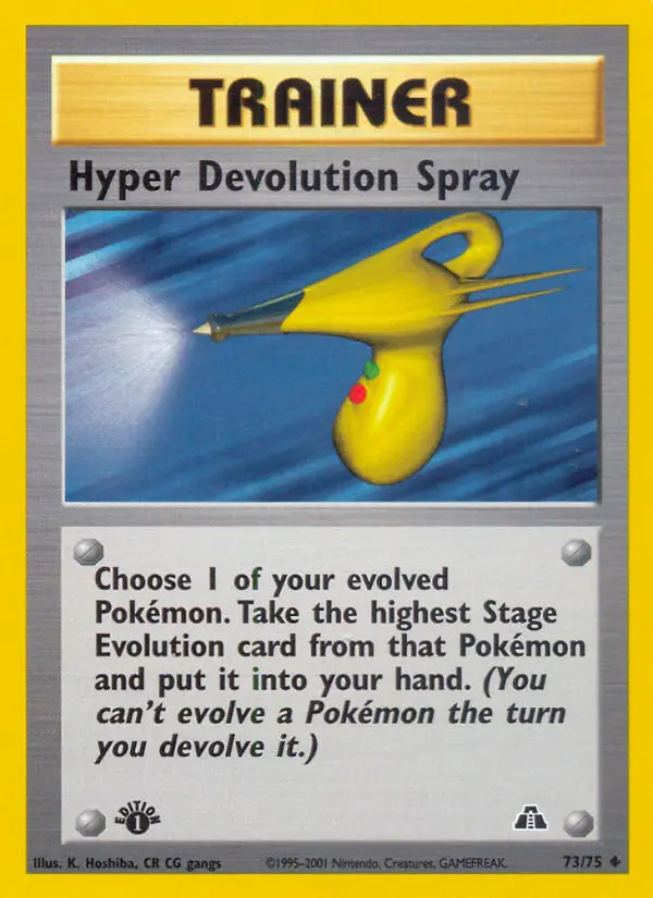 Hyper-Rückentwicklungs-Spray