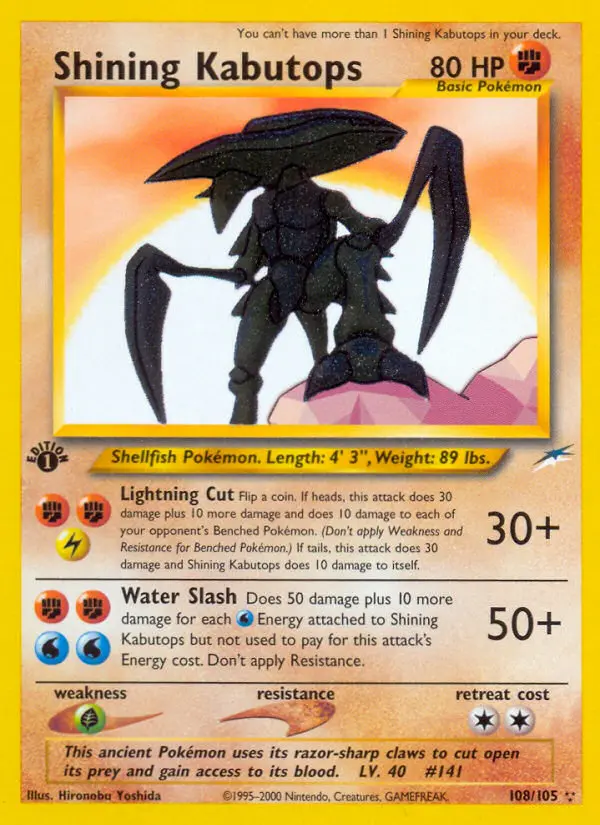 Schimmerndes Kabutops