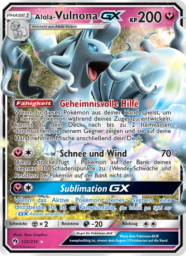Alola Vulnona GX